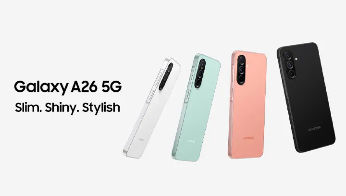 Samsung Galaxy A26: ₹20,832 में 5000mAh बैटरी वाला स्टाइलिश 5G फोन, जो हर दिल को भा जाए