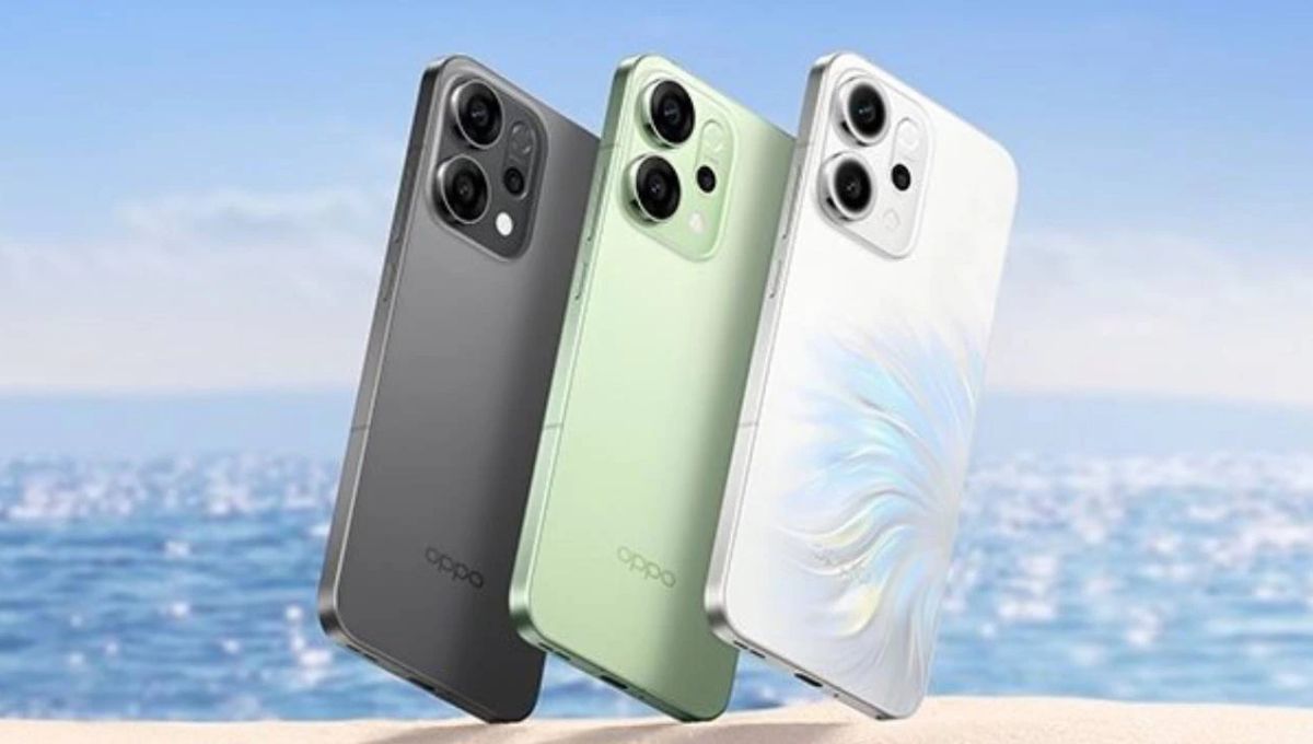 Oppo Reno 14 Pro: 6200mAh बैटरी, 50MP ट्रिपल कैमरा और दमदार Dimensity 8450 प्रोसेसर सिर्फ Rs 49,998 में