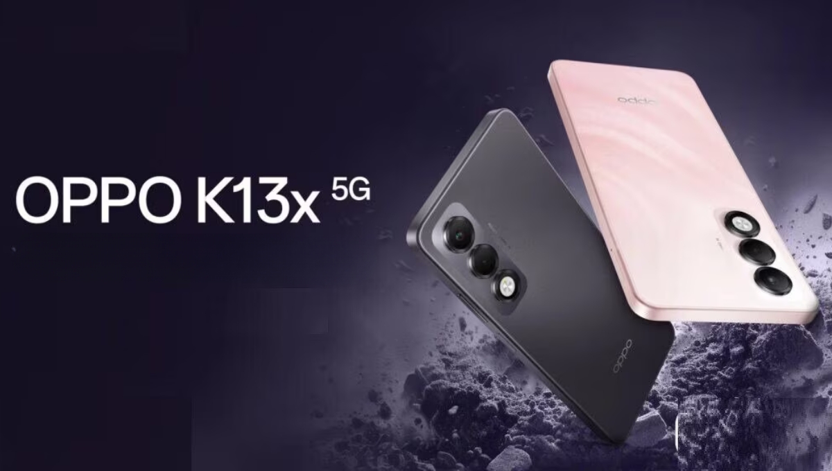 OPPO K13x 5G: दमदार बैटरी, 45W चार्जिंग और शानदार डिज़ाइन के साथ लॉन्च