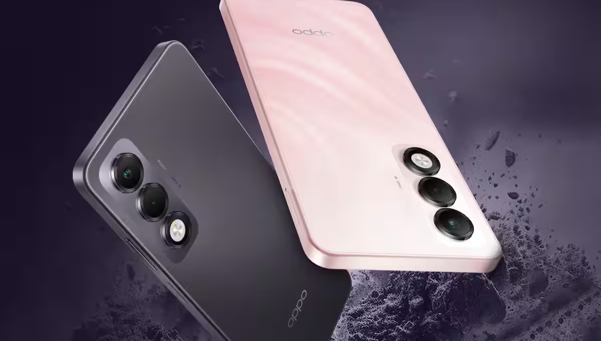 OPPO K13x 5G: 6000mAh बैटरी और 45W फास्ट चार्जिंग वाला शानदार स्मार्टफोन, कीमत सिर्फ ₹12,999