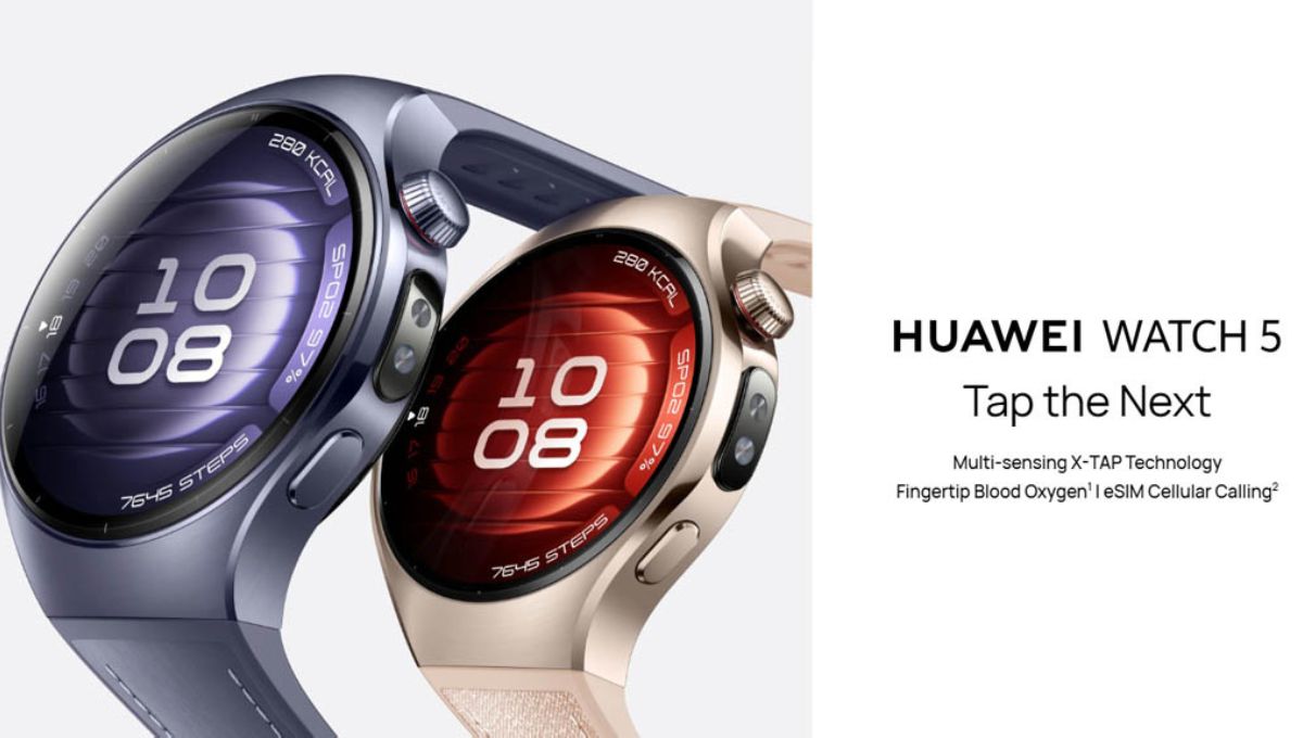 Huawei Watch 5: Galaxy Blue और Aurora Green कलर में हुई पेश, जानें फीचर्स और कीमत