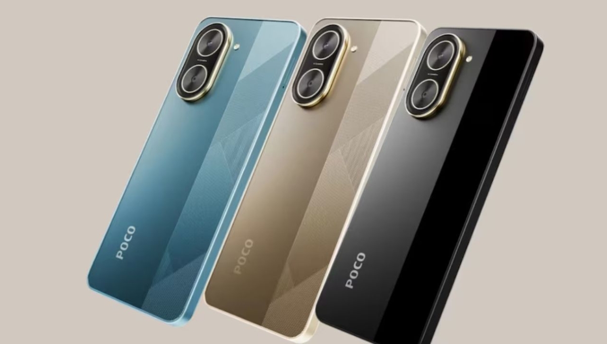 POCO C71: 5200mAh बैटरी और 120Hz डिस्प्ले वाला स्मार्टफोन, कीमत सिर्फ ₹6,399