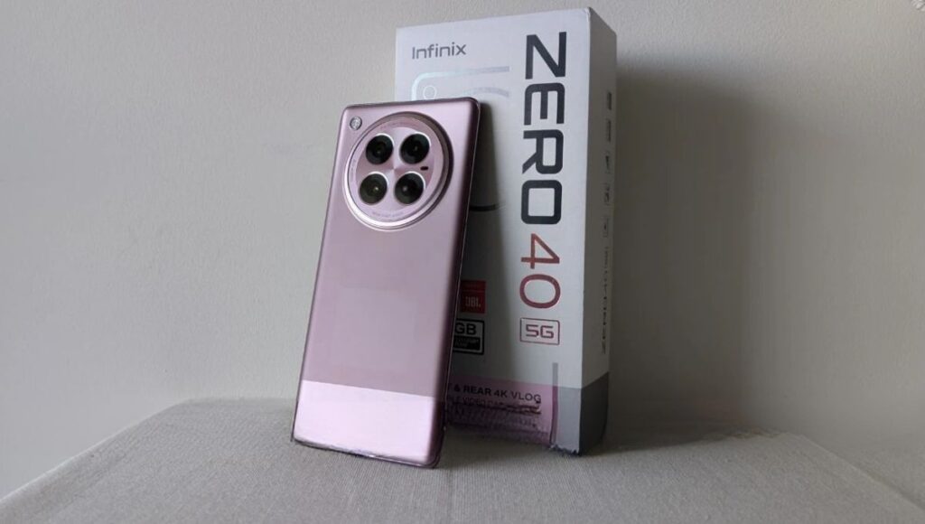 Infinix Zero 40 5G: 12GB RAM और 256GB स्टोरेज के साथ आया नया पावरफुल फोन, कीमत जानें