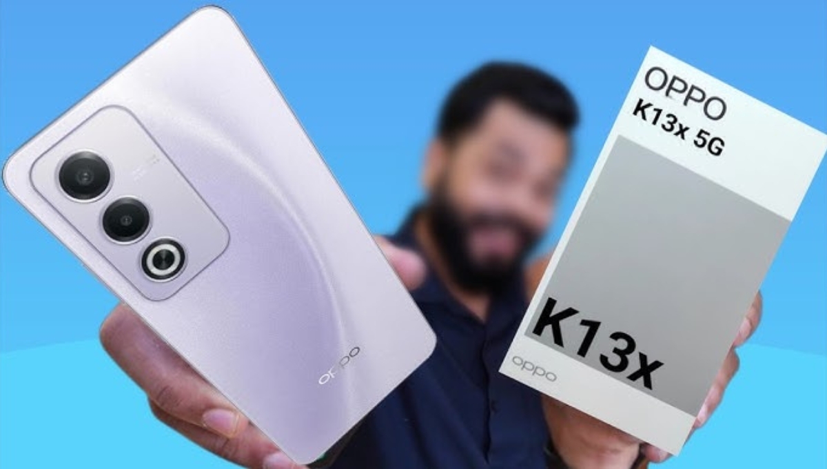 OPPO K13x 5G: 6000mAh बैटरी और 45W फास्ट चार्जिंग वाला शानदार स्मार्टफोन, कीमत सिर्फ ₹12,999