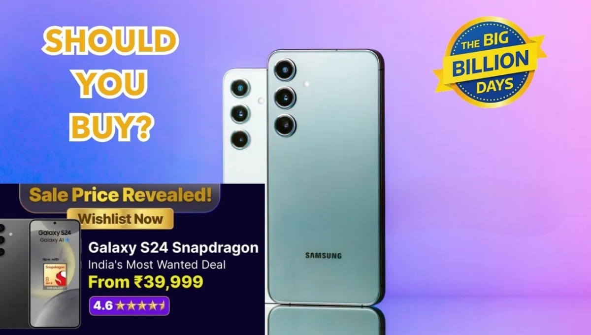 Flipkart BBD 2025: Samsung Galaxy S24 सिर्फ ₹39,999 में, 50 MP कैमरा और 120 Hz डिस्प्ले