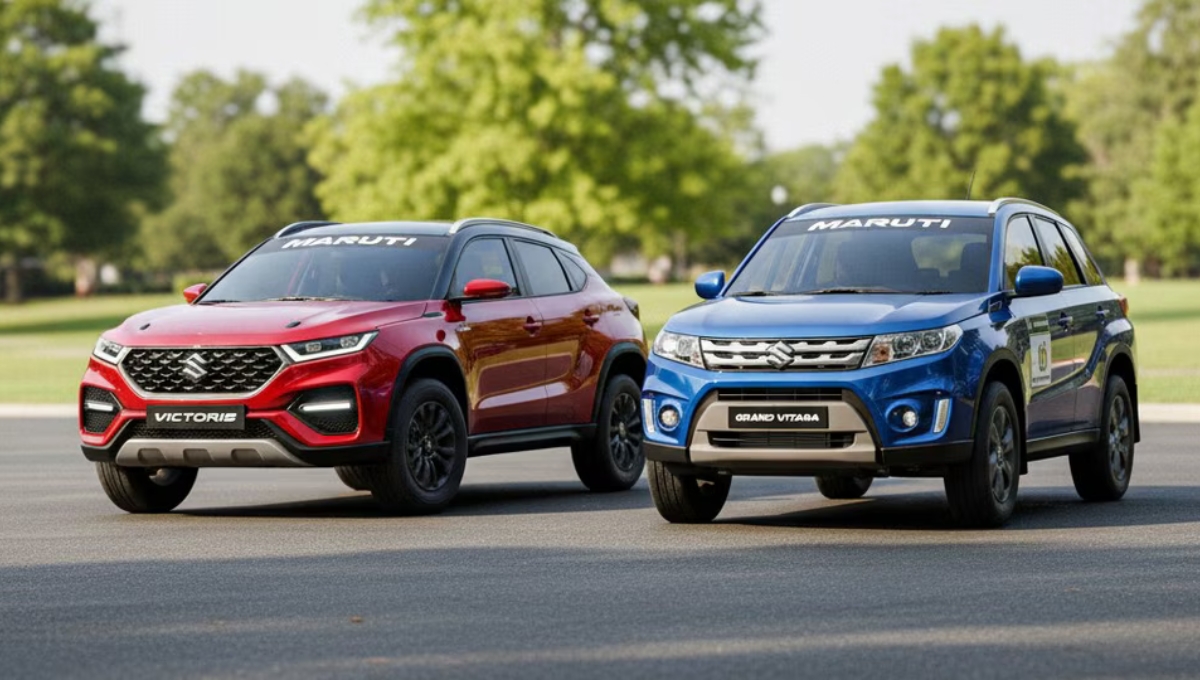 Maruti Victoris Vs Grand Vitara: 15 km/l माइलेज और ₹10.50-11.42 लाख कीमत के साथ कौन बेहतर